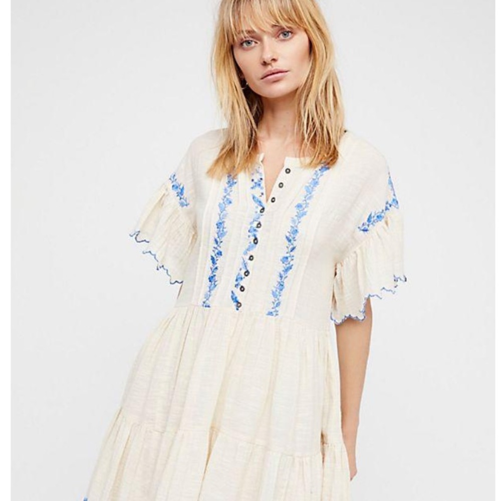 Free People Santiago Embroidered Endless Summer